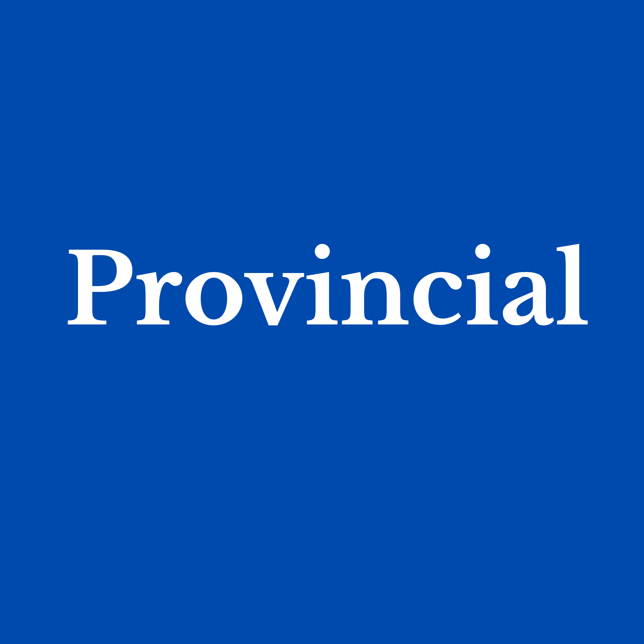 Logótipo oficial de Provincial