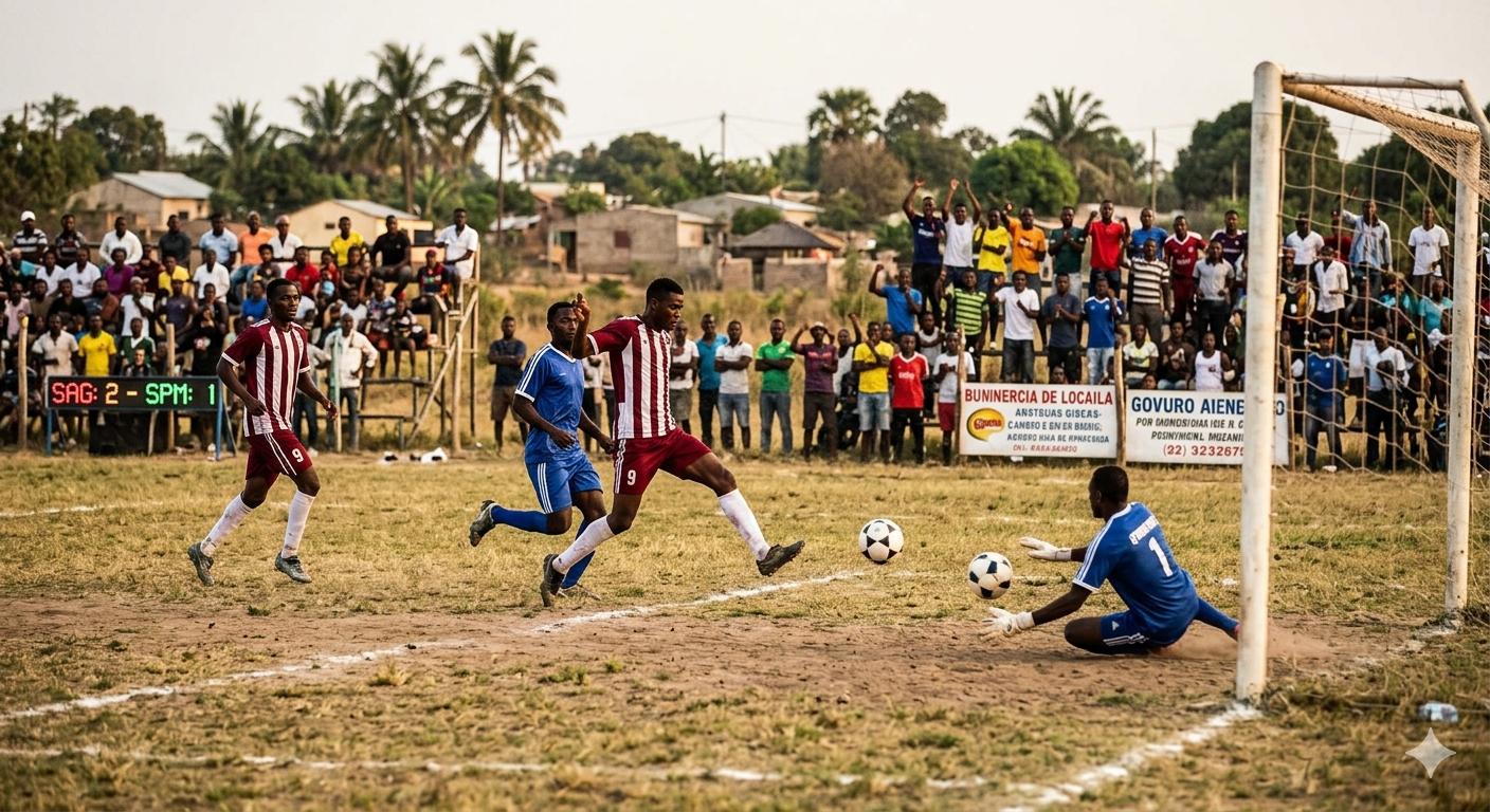 Campeonato Recreativo de Govuro: Sagrado vence Sporting de Maluvane em tarde frenética