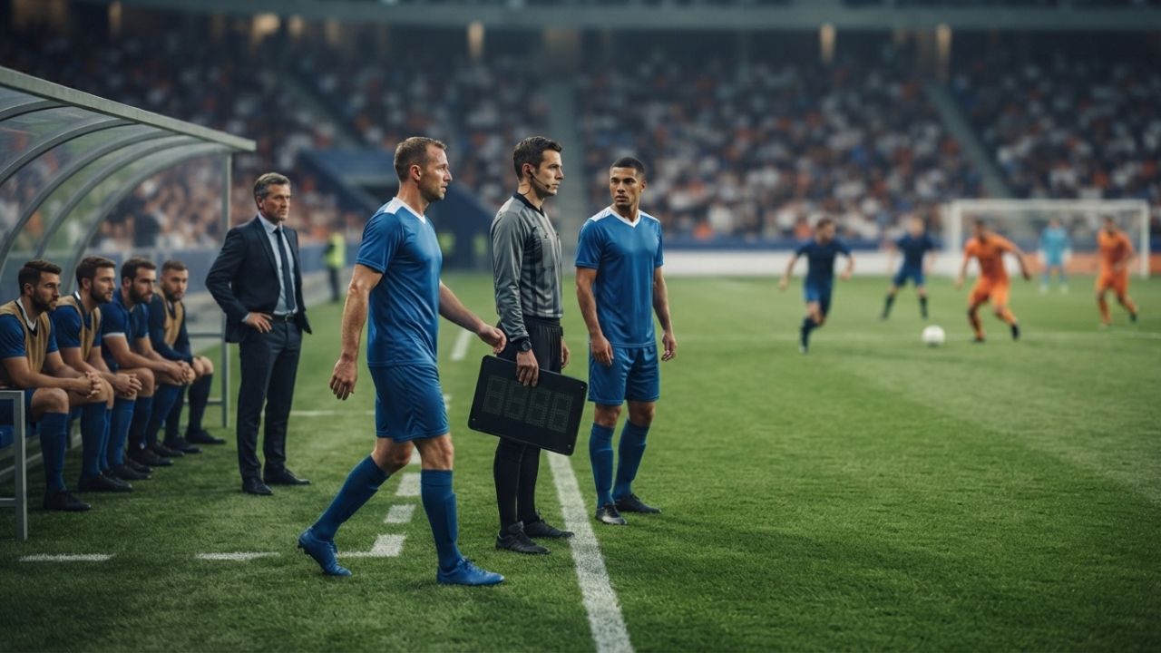Capa - Substituições no Futebol: Como Funcionam as Regras?