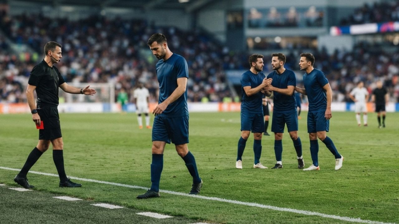 Capa - Jogador Expulso no Futebol: Pode Ser Substituído?
