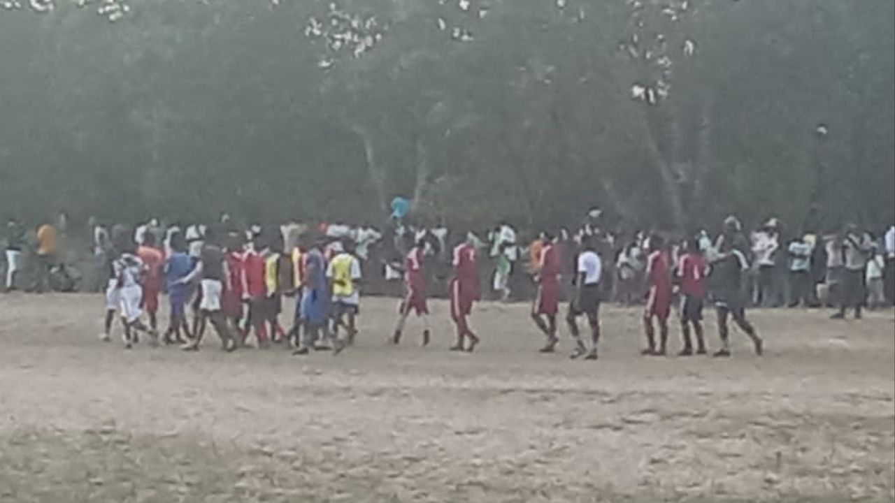 Capa - Clube de Lumbe vence Sporting de Nhaganza por 2-1 na Taça União de Nensa