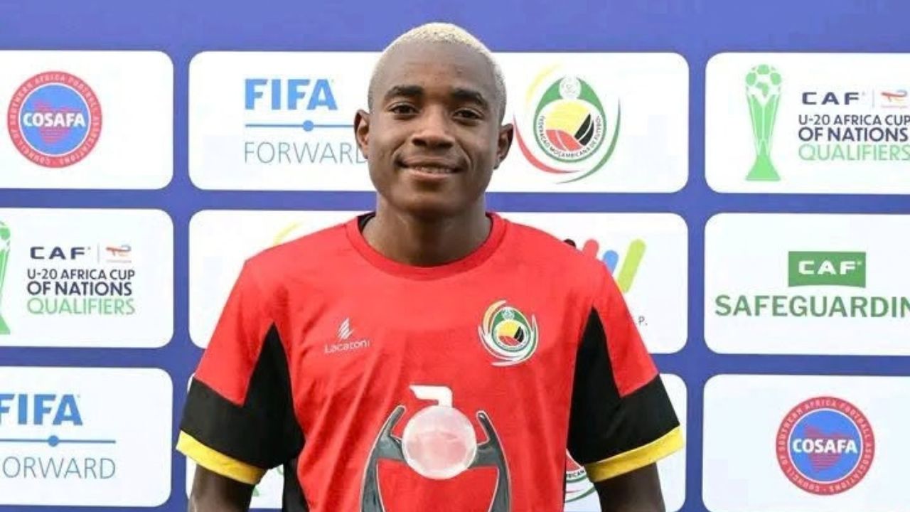 Capa - Alírio Cuna: quem é o jogador dos Mambinhas que veste a camisola 7 e está a chamar atenção em Moçambique