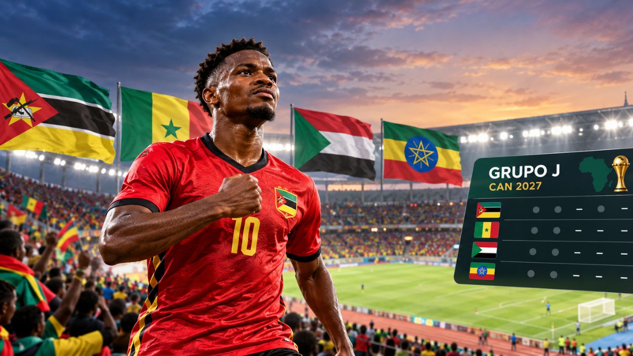 Capa - Classificação do Grupo J do CAN 2027: Quantos Pontos Moçambique Precisa?