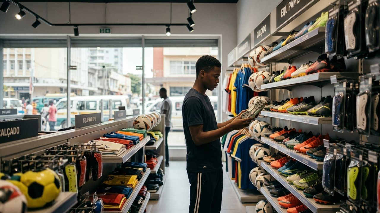 Loja de Material Desportivo em Maputo